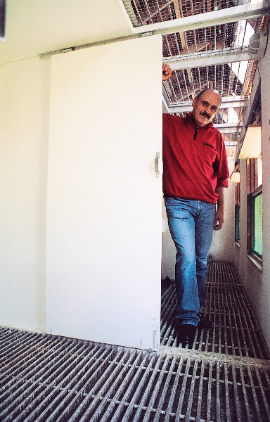 Jurgen Beier im Taubenschlag