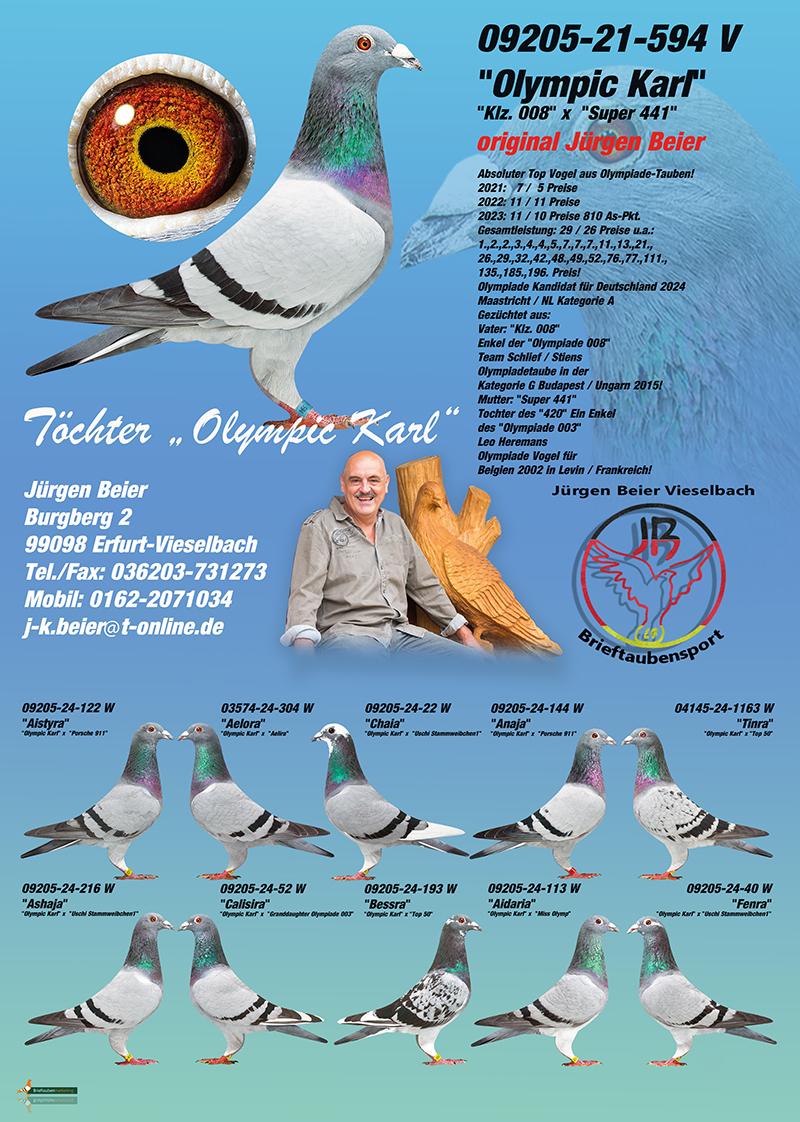 Weibchen Olympic Karl 100